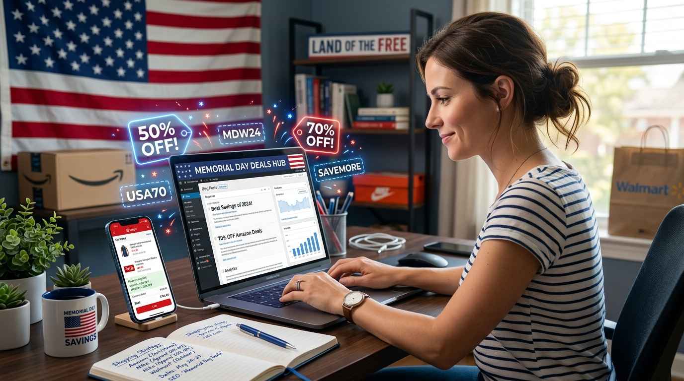 Memorial Day Shopping Hacks for Bloggers & Online Buyers