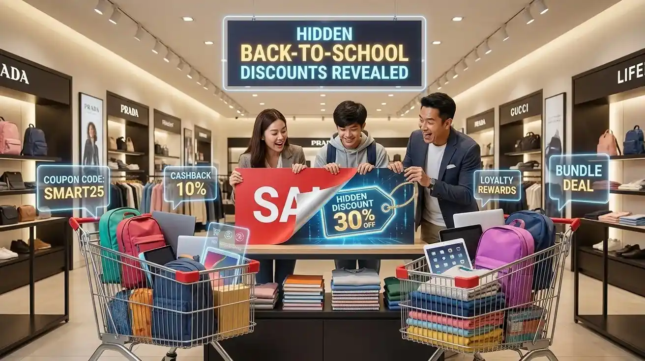 Revealed: The Biggest Back-to-School Pre-Sale Discounts Most Shoppers Never Notice